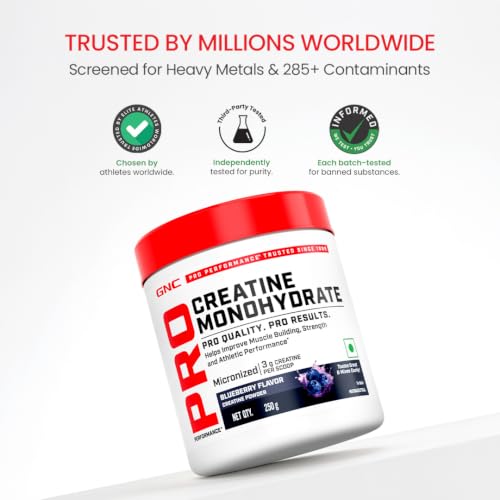 GNC Store GNC Creatine Monohydrate PRO Performance Powder 250g 3 g - Image 7