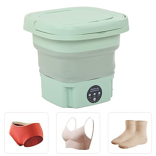 Máquina de Lavar Portátil, Controle de um Botão, Limpeza Profunda, 8l, Pequena Máquina de Lavar Dobr