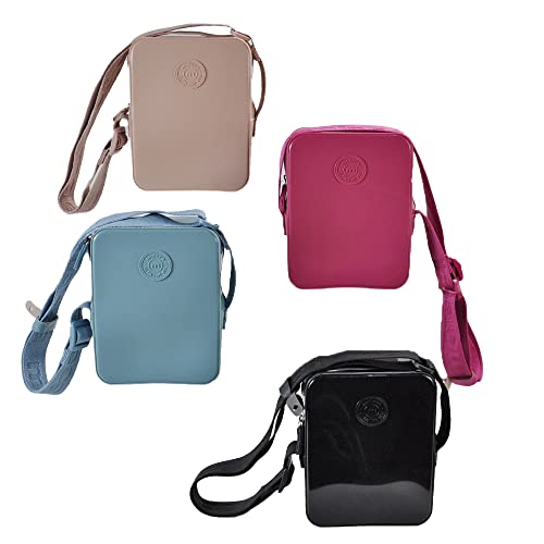 BOLSA MOLECA FEMININA BLOGUEIRA MINI BAG TRANSVERSAL 50016 COR:PRETO