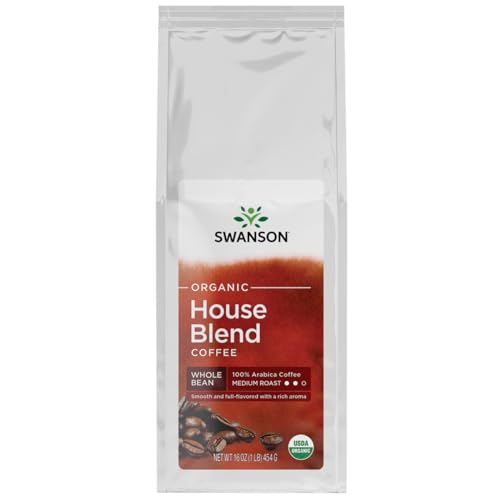 Swanson House Blend Coffee En Grano 454 g miniatura 1