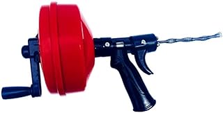 Jieotwice 10M Pipe Blockage Dredging Machine Household Hand Crank Sewer Unblocking Machine Toilet Unclogger Kitchen Floor Drain 20-75MM