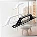 QUMIIRITY 2pcs Practical Grab Handles of Industrial Style Door Handles for Barn Cabinet and Closet Doors Alloy