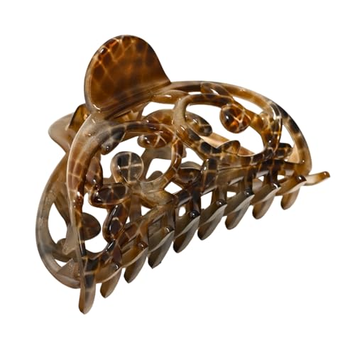Parcelona French Jardin Medium Claw Clip – Python Print