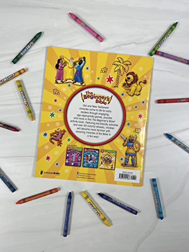 Image of The Beginner's Bible Amazing Miracles of the Bible Sticker and Activity Book
