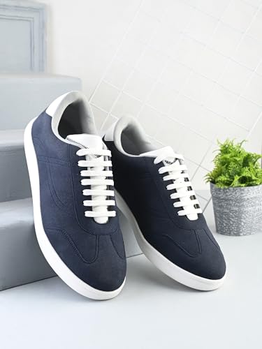 Image of Cruiser Sneaker for Men | Lightweight & Comfortable | Stylish Lace-Up Casual Footwear with Cushioned Insole | Perfect for Versatile Outfits 2641