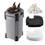 VEVOR 224.5GPH Canister Filter, 3-Stage External...