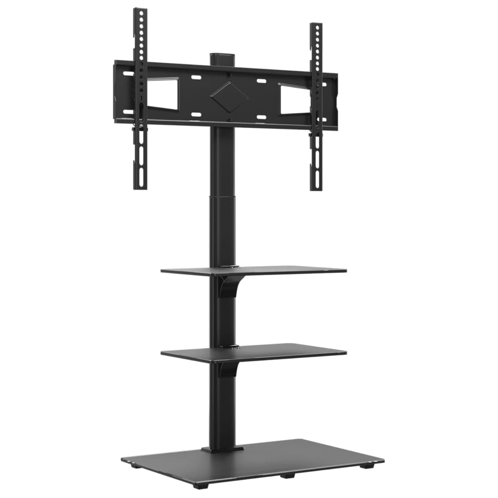 INLIFE TV-Eckständer mit 3 Ablagen für 32-65 Zoll Schwarz,Elektronik,Video,Videozubehör,TV-Zubehör,TV- & Monitorhalterungen,Schwarz,12.66 KG,379567