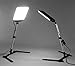 ALZO 100 LED Table Top Platform Light Kit - Black & Clear Shooting Tables for Jewelry Photography