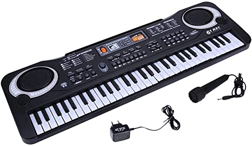 WKLIANGYUANPING Clavier de Piano 61 Touches Musique numérique Clavier électronique Clavier Clavier électrique Piano - Les Beatles, Paul McCartney, John Lennon, RIngo Starr, George Harrison WKLIANGYUANPING Clavier de Piano 61 Touches Musique numérique Clavier électronique Clavier Clavier électrique Piano – Image 7