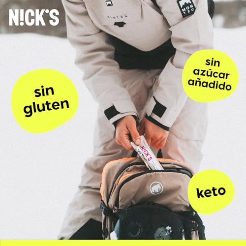 Miniatura 4 de Nicks Barritas De Proteínas Crema De Cacahuete, Baja En Carbohidratos, 15g De Proteínas, 214 Calorías, Low Carb, Ceto Barras Proteicas, Sin Azúcar Añadido, Sin Gluten 12 Keto Protein Bars X 50g