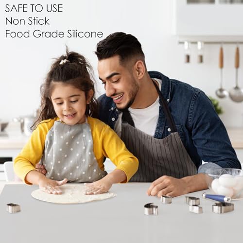 image for QPIX DIGITAL Extra Large Silicone Mat, 31.5x23.6 Large Silicone Placem