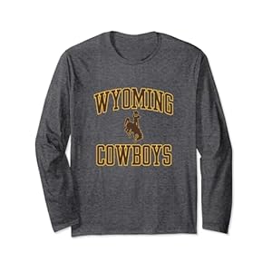 Wyoming Cowboys Men’s Apparel Gameday Arch Over Cowboys Long Sleeve T-Shirt