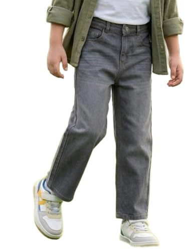 Image of Urbano Juniors Boy's Loose Baggy Fit Washed Denim Jeans Stretchable