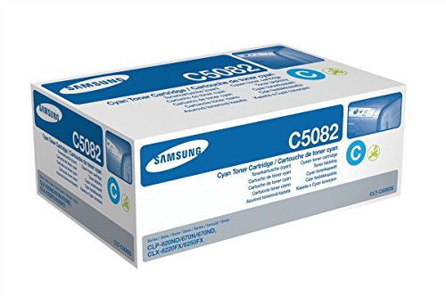 Samsung CLT C5082S Cyan Toner - vue 2
