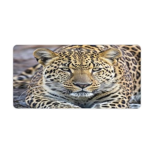 Protector de Escritorio Leopardo African Animal 30x60cm