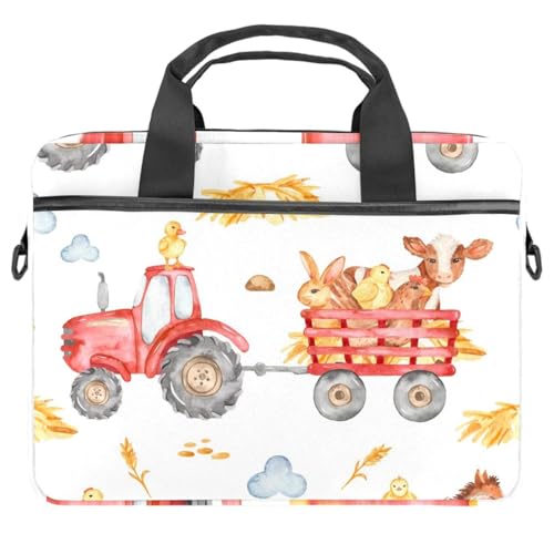 Funda bandolera para laptop de 14.5 pulgadas maletín ordenador portátil multicolor
