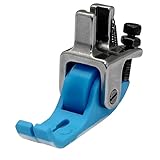 Fbshicung Narrow Roller Presser Foot for Industrial Single Needle Lockstitch Sewing Machine (Rubber Wheel)