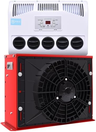 Getgen�����ԗp�G�A�R�� 12V/24V ���ݎԗ��A�L�����o���A���[���[�Ȃǂ̂��߂̓d�C����ы����P�[�X�t���G�A�R�� (24v) [���s�A���i]