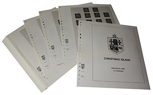 Feuilles pré-imprimées Ile Christmas classement de l'année 1958-1996