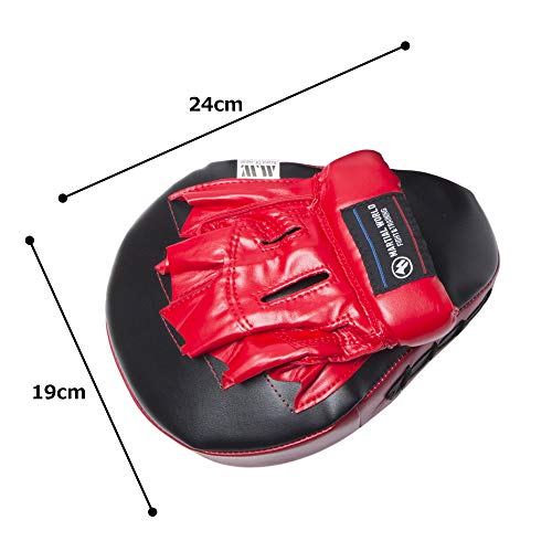 マーシャルワールド パンチングミットSP PM100-RDBK