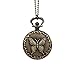 Produktbild J-Love Herrenuhren Butterfly Pocket Watch Vintage Sweet Temperament Butterfly Pocket Watch reloj Uhr