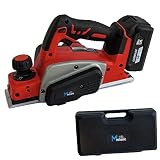 MechanicAnts 20V Lithium-Ion Brushless Cordless 3-1/4" Planer kit, 1 tool with 4000mAh battery pack