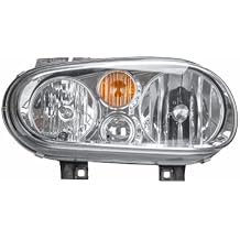 CarLights360 For Volkswagen Golf Headlight Assembly 2002 03 04 05 2006 Driver Side For VW2502123 Vehicle Trim From VIN 2057051