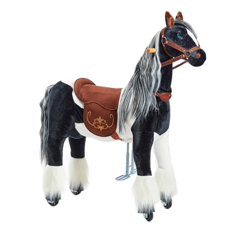 Ponnie Cheval à roulettes Domino M