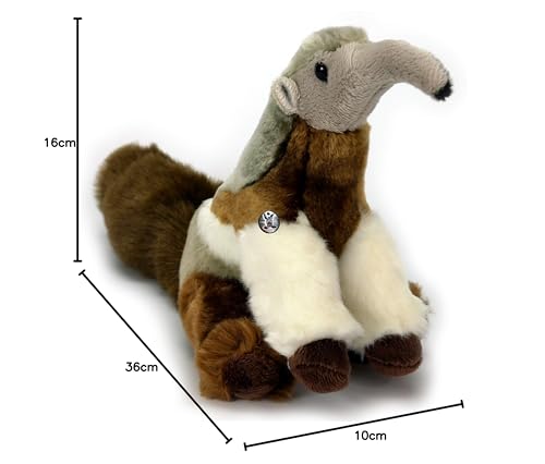Ameisenbär Kuscheltier Tier Plüschtier sitzend Wildtier Zana - Kuscheltiere*biz