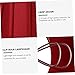 NUOBESTY Stylish Cloth Lampshade with Bulb Clip Wine Red Lamp Cover for Bedroom Wall Table Floor Lamps Easy Tool Installation Home Decor Accent and Housewarming Gift