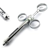 MEDENTRA Professional Anesthetic Syringes Self Aspirating Auto Passive American + European Threads Dental Instruments (Aspirating Syringe 1.8ml 3-Rings)