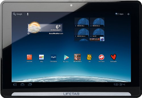 Medion LifeTab P9514 25,4 cm (10 Zoll) Tablet-PC 3G (NVIDIA Tegra 2 Dual-Core-Prozessor, 1GHz, 1GB RAM, 32GB eMMC, Update auf Android 4.0)