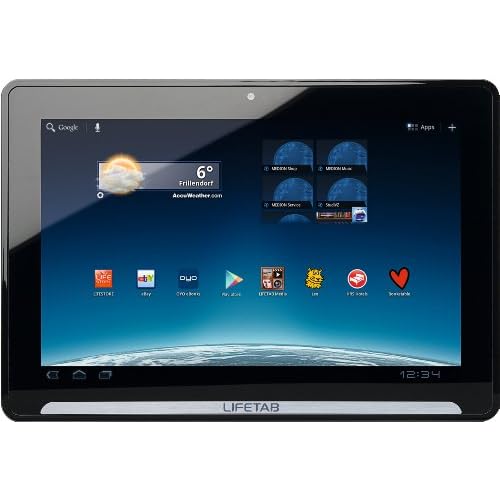 Medion LifeTab P9514 25,4 cm (10 Zoll) Tablet-PC 3G (NVIDIA Tegra 2 Dual-Core-Prozessor, 1GHz, 1GB RAM, 32GB eMMC, Update auf Android 4.0)