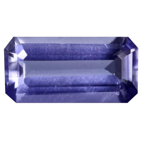 Iolite bleue véritable octogone cadeau idéal de 1.87 ct pour création unique