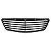 TRQ Front Upper Grille Black Compatible with 2007-2010 Mercedes-Benz S550 S600 S65 AMG MB1200136