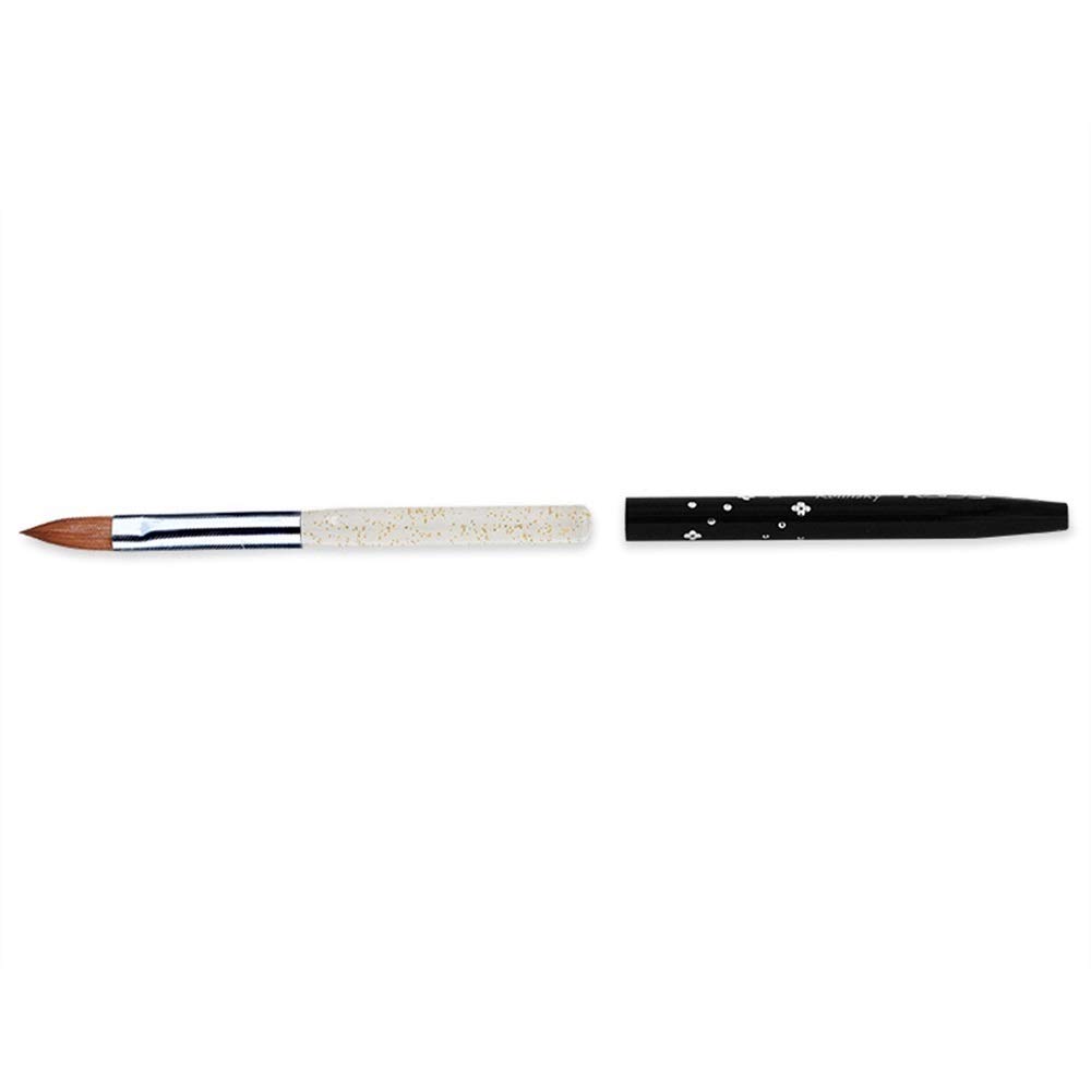 Set di 5 pennelli per unghie Kolinsky in acrilico (2#/4#/6#/8#/10#)
