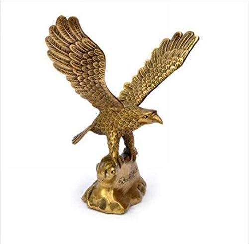 Statue sculpture animal les ailes de l'aigle cuivre ornements artisanat