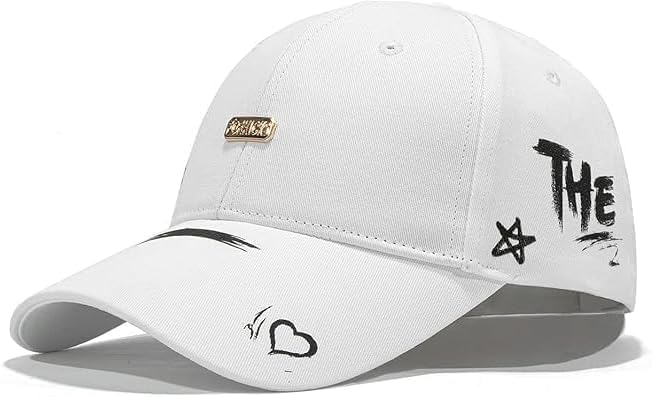 Image of Baseball Cap for Women Men - Adjustable Size Hat | Sun Protection,Colourfast,Moisture Wicking,Ponytail Hole,Wrinkle Free