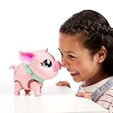 Little Live Pets - My Pet Pig, Soft and Jiggly Interactive Toy Pig That Walks, Dances and Nuzzles. 20+ Sounds & Reactions. Batteries Included. for Kids Ages 4+, Pink