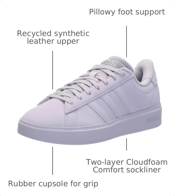 Image of adidas Women's Grand Court 2.0 Tennis Shoe