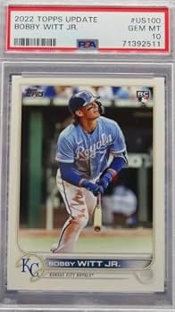 その他 MLB Bobby Witt Jr. PSA10 Amazon.com: 2022 Topps Update Bobby Witt Jr. Rookie Baseball