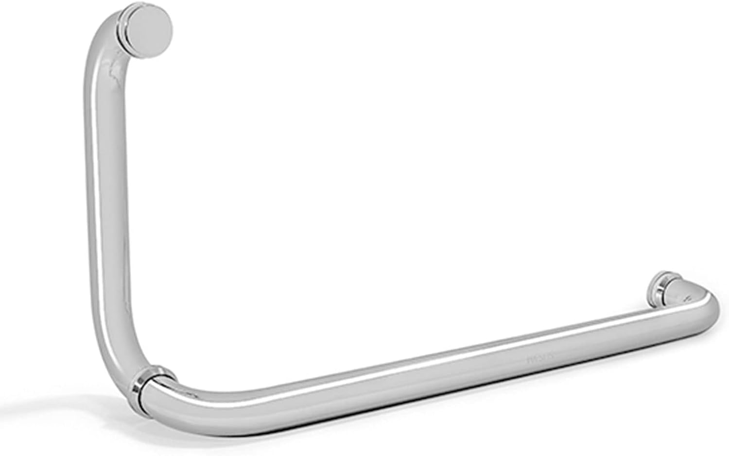 Shower Door Handle and Pulls Replacement Sets for Glass Door | Bathroom Door Knobs for Shower Enclosures Screen Internal/External | Polish Chrome Grip (Size : 385mm+185mm)