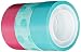 Scotch Expressions Magic Tape/ 3/4 x 300 Inches/ Circles/ Blue/ Pink/ 3-Rolls/Pack (C214-3PK-3)
