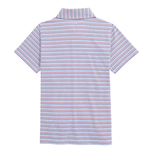 vineyard vines Boys Multi-Bradley Stripe Sankaty Polo2