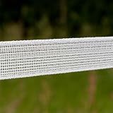 Voss.Farming Weidezaunband 200m, 20mm, 4x0,16 NIRO, weiß 1* Band für den Weidezaun