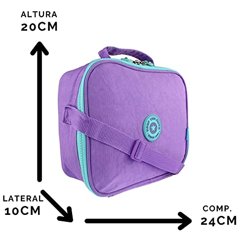 Bolsa Lenna's Marmiteira Térmica B025 Lilás