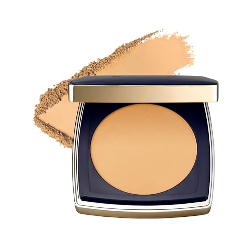 Estée Lauder Double Wear 12-Hour Stay-in-Place Matte Powder Foundation | Controls Oil & Shine, 0.39 Ounce, 4W1 Honey Bronze