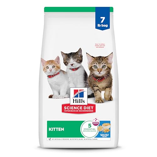 Hill's Science Diet Kitten Dry Cat Food, Ocean Fish &