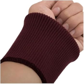 Trim Mouw Manchetten Stretchy Knit Rib Manchet Paar, Trim Kleding, Jas, Jas Katoen Stretchy Dikke Manchetten 1 Paar 3.55 breedte Ribbing Manchet, Blauw, one size