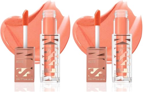 Image of Maybelline New York Sunkisser Highlighter + Blush, 02 Uptown Glow (Pack of 2)